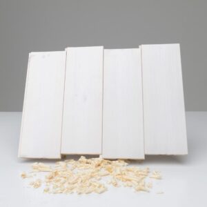 Hvitlakkert Glattpanel